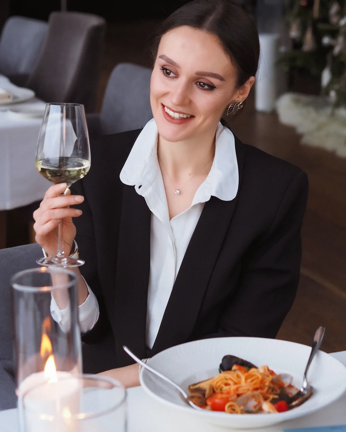 Elegante Frau